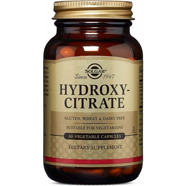 SOLGAR Hydroxy-Citrate (Kwas hydroksycytrynowy) 60 Kapsułek Wegańskich