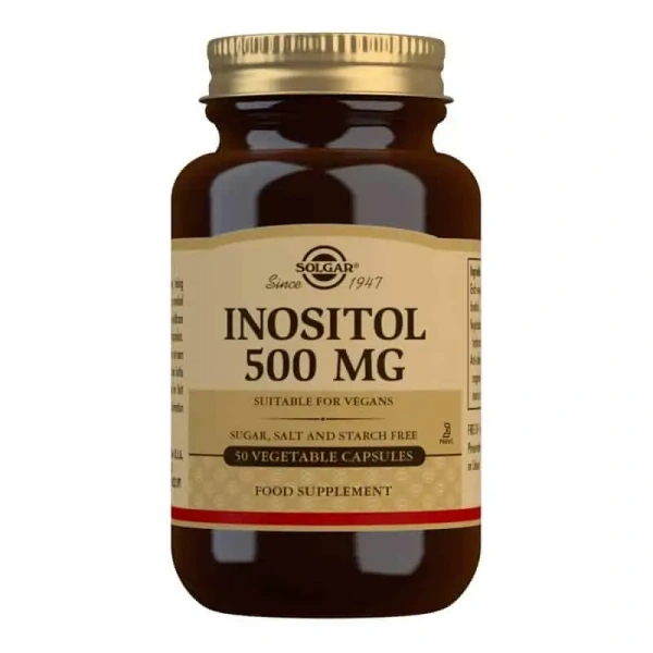 SOLGAR Myo-Inositol 1500mg 50 Capsules