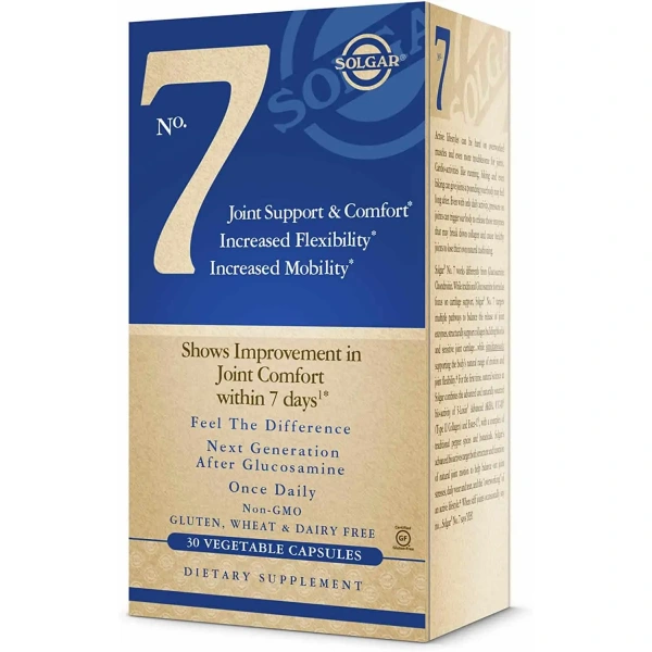 SOLGAR No. 7 Joint Support & Comfort 30 Vegetarian Capsules