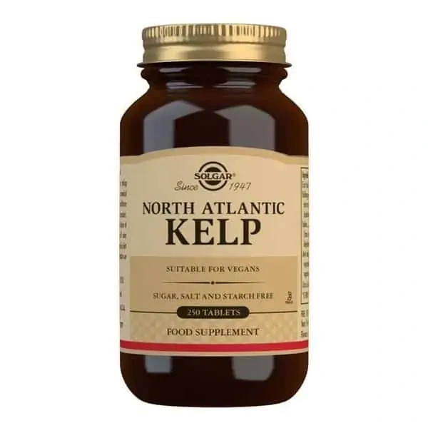 SOLGAR North Atlantic Kelp (Iodine) 250 Tablets