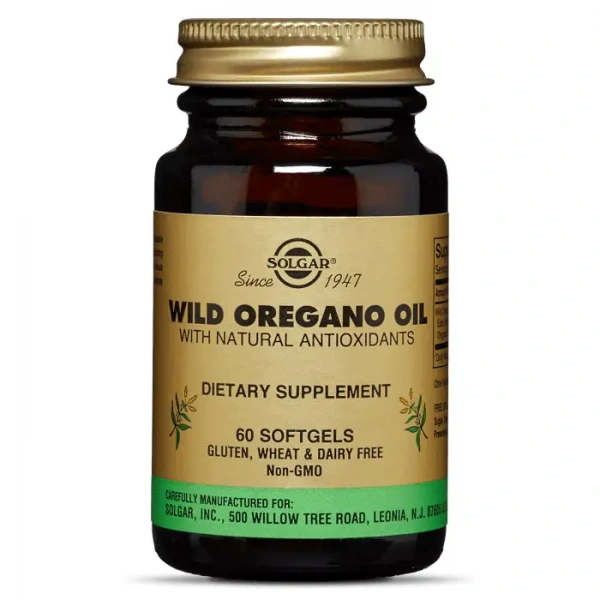 SOLGAR Wild Oregano Oil 175mg 60 Softgels