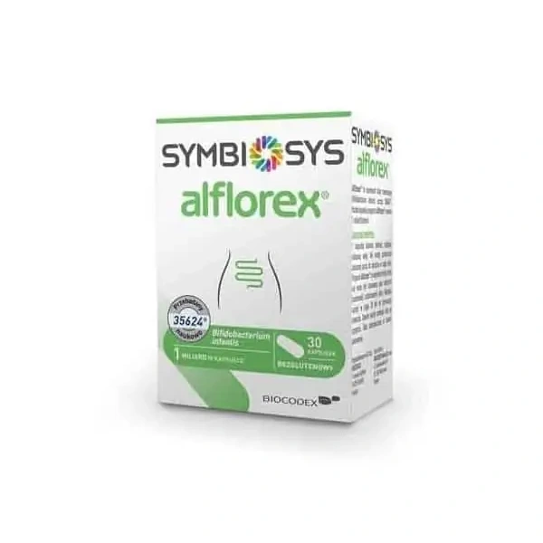 SYMBIOSYS Alflorex (Supports Intestinal Health) 30 Capsules