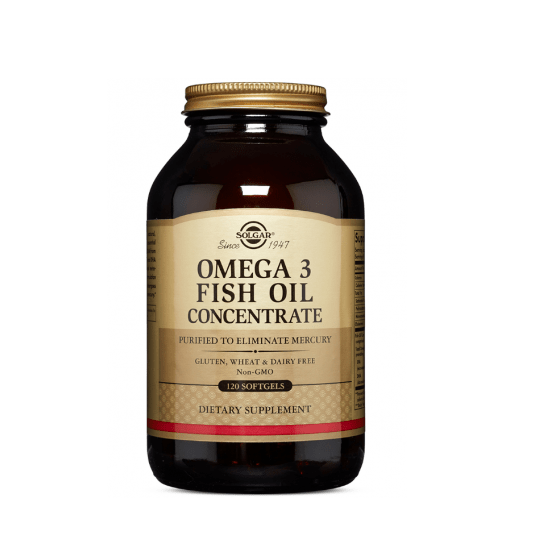 Solgar Omega 3 Fish Oil Concentrate Epa Dha 1000mg 120 Softgels