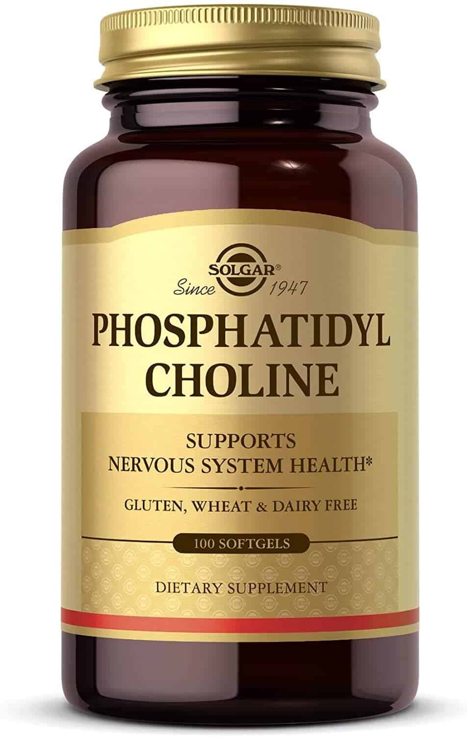 SOLGAR Phosphatidyl Choline (Błony komórkowe) 100 Kapsułek żelowych