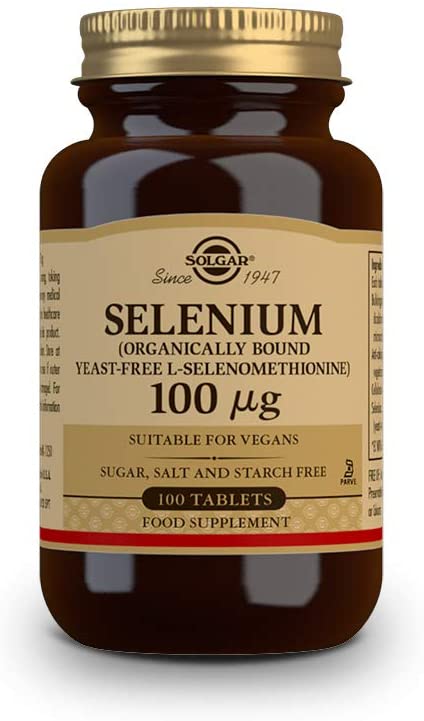 SOLGAR Selen Yeast-free 100mcg 100 Tabletek