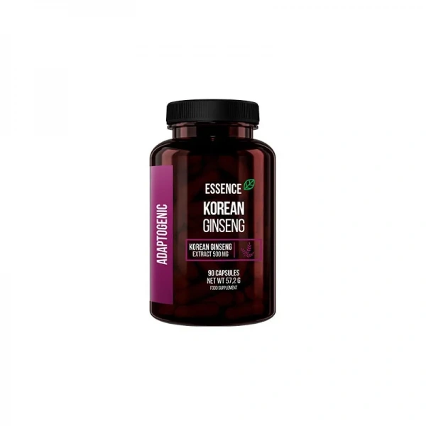 ESSENCE Korean Ginseng 500mg (Nervous System Support) 90 Capsules