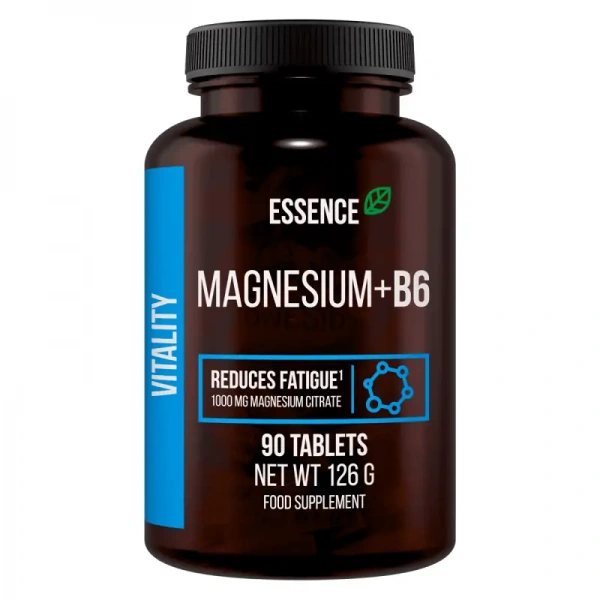 ESSENCE Magnesium + B6 (Magnez, Witamina D3) 90 Tabletek