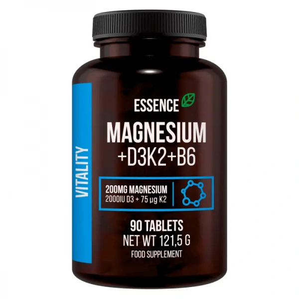 ESSENCE Magnesium + D3K2 + B6 90 Tabletek