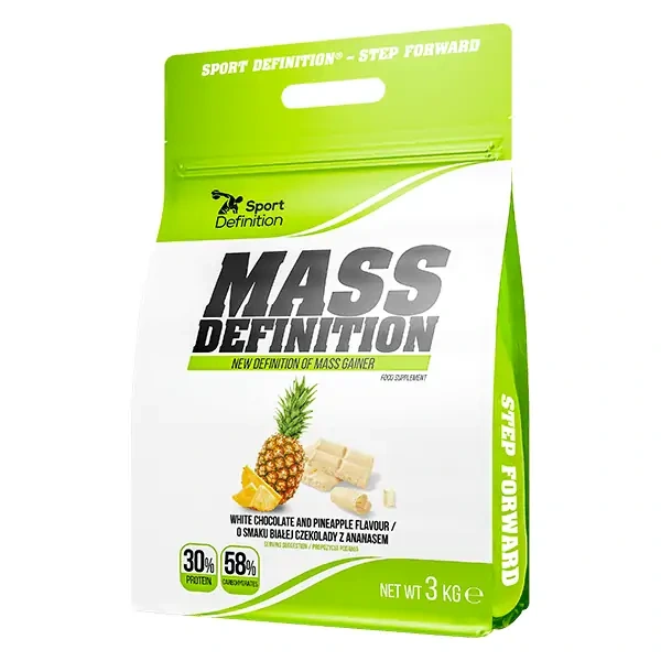 SPORT DEFINITION Mass Definition (Odżywka Białkowo-Węglowodanowa - Gainer) 3kg Czekolada