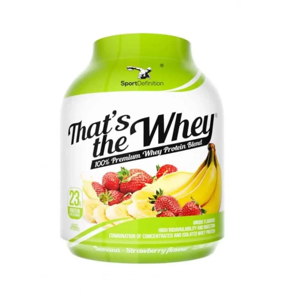 SPORT DEFINITION That's The Whey (Concentrate and whey protein isolate) 2270g Strawberry-Banana