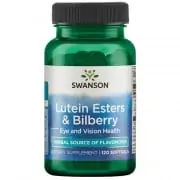 SWANSON Lutein Esters & Bilberry (Ochrona wzroku) 120 Kapsułek żelowych