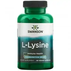 SWANSON AjiPure L-Lysine 90 Vegetarian Capsules