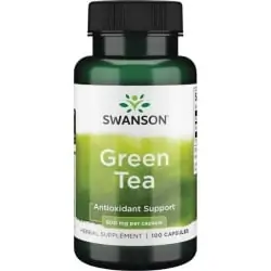 SWANSON Green Tea  (Antyoksydant) 100 Kapsułek
