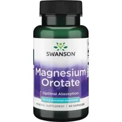 SWANSON Magnesium Orotate (Orotan magnezu)  60 Kapsułek