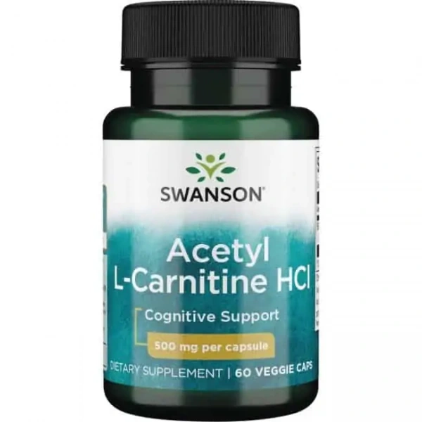 SWANSON Acetyl L-Carnitine HCL 500mg 60 capsules