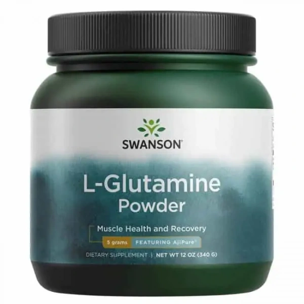 SWANSON AjiPure L-Glutamine Powder (L-Glutamina) 340g