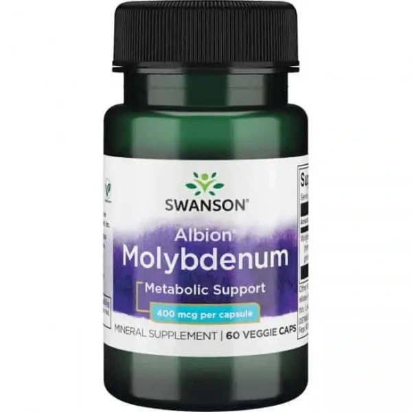 SWANSON Albion Chelated Molybdenum (Molybdenum) 60 Vegetarian Capsules