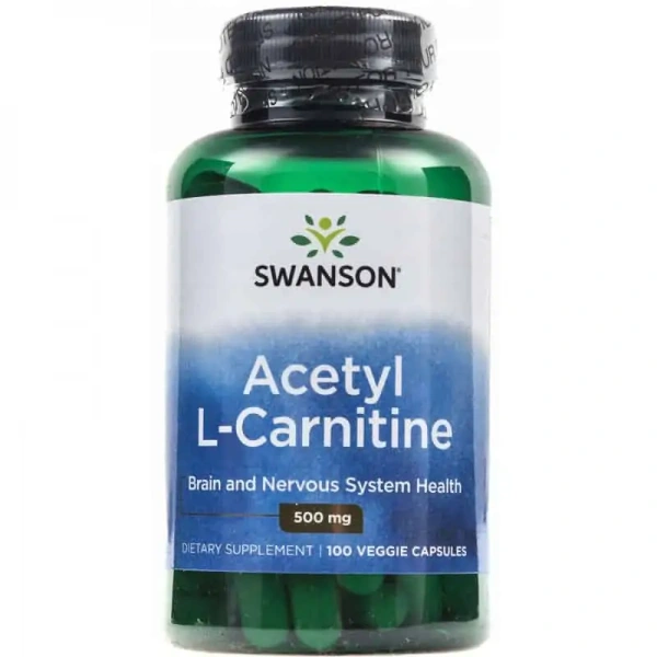 SWANSON ALC (Acetyl L-Carnitine) 500mg - 100 veggie caps