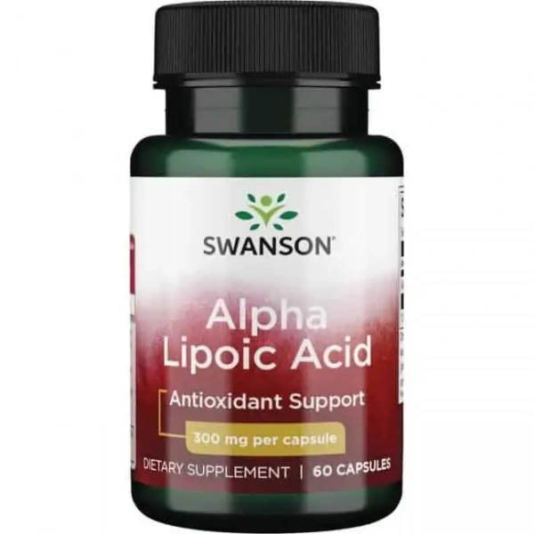 SWANSON Alpha Lipoic Acid 300mg (Alpha Lipoic Acid) 60 Capsules