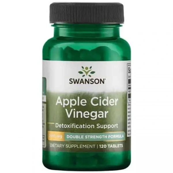 SWANSON Apple Cider Vinegar (Ocet jabłkowy) 120 Tabletek