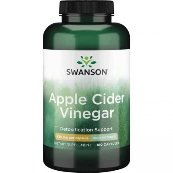 SWANSON Apple Cider Vinegar (Ocet jabłkowy) 180 Kapsułek