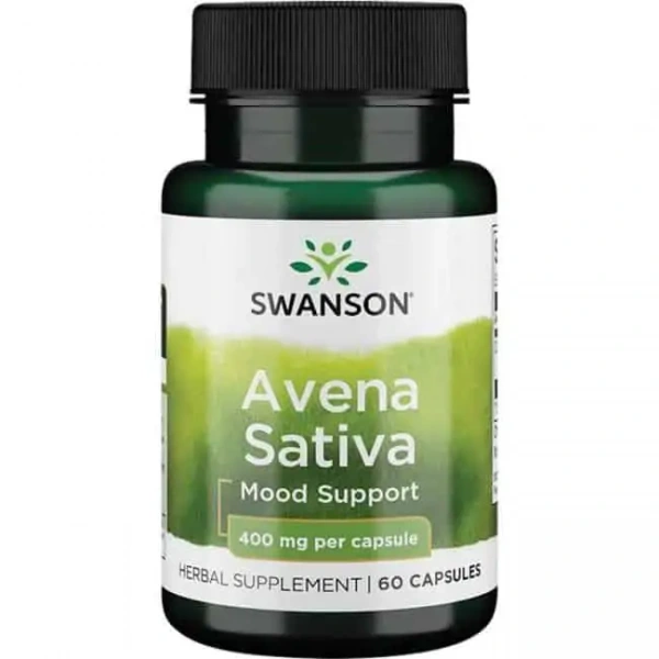 SWANSON Avena Sativa (Nervous System) 60 Capsules