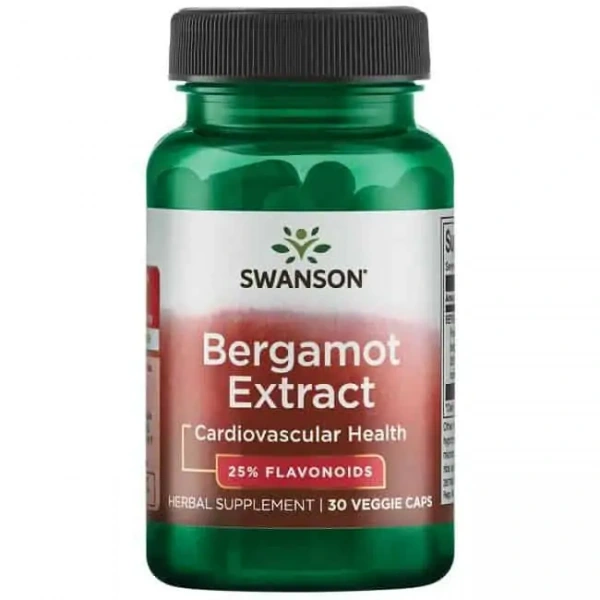 SWANSON Bergamot Extract with BERGAVIT 30 Vegetarian capsules