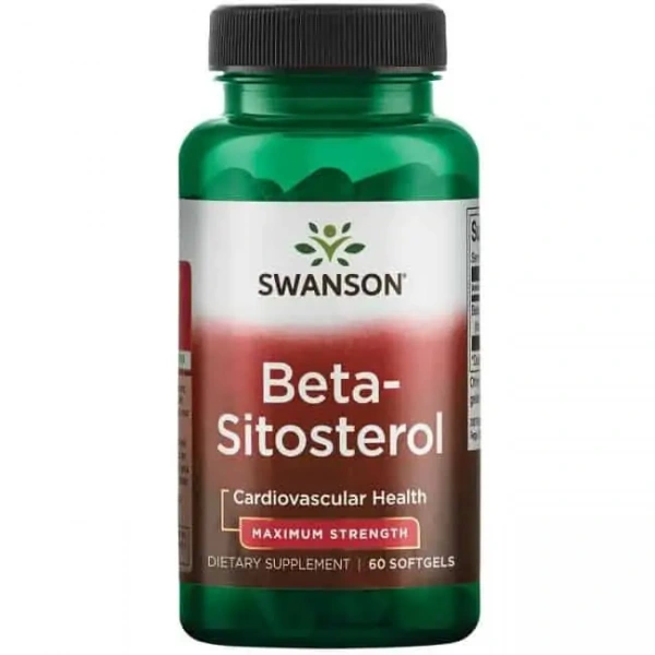 SWANSON Beta-Sitosterol (Odporność, Układ krążenia) 60 Kapsułek żelowych