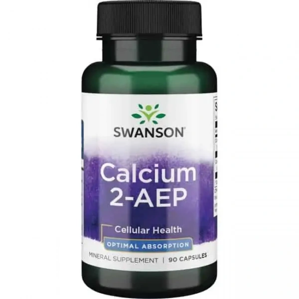 SWANSON Calcium 2-AEP (Błony komórkowe) 90 Kapsułek