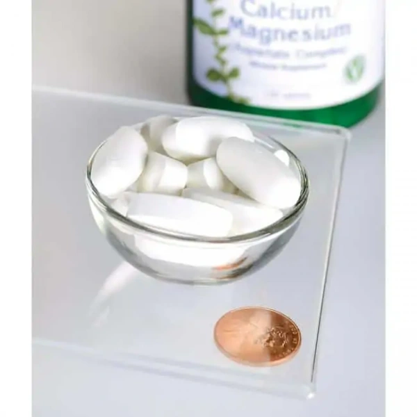SWANSON Calcium & Magnesium Aspartate (Asparaginian wapnia i magnezu) 120 Tabletek