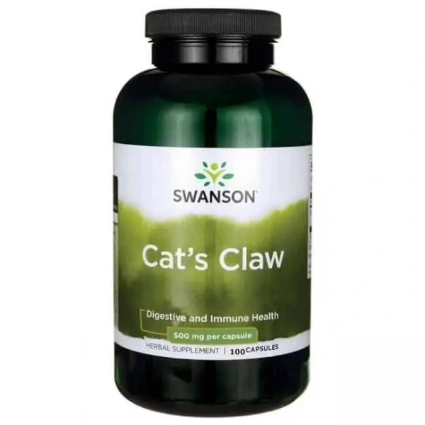 SWANSON Cat's Claw (Koci Pazur) 500mg - 100 kapsułek