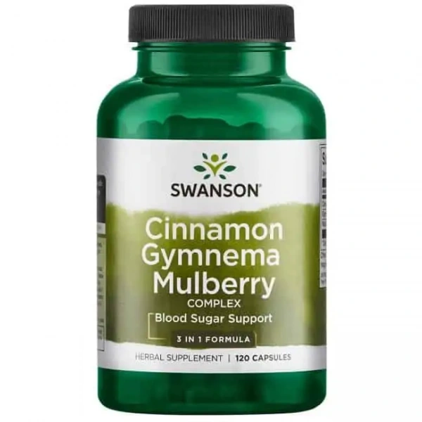 SWANSON Cinnamon Gymnema Mulberry Complex (Cardiovascular System) 120 Capsules