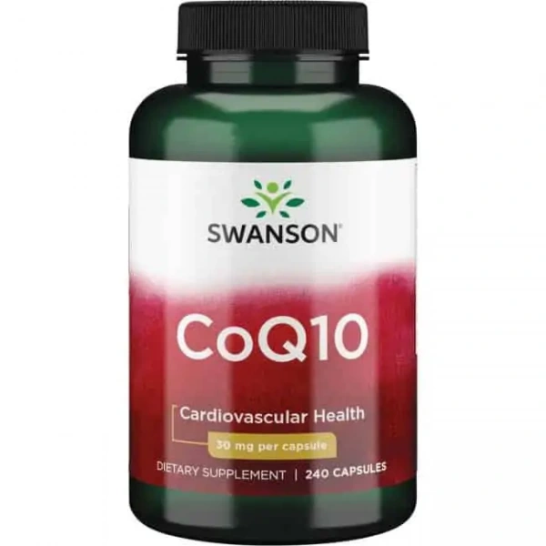 SWANSON CoQ10 30mg (Coenzyme Q10) 240 capsules