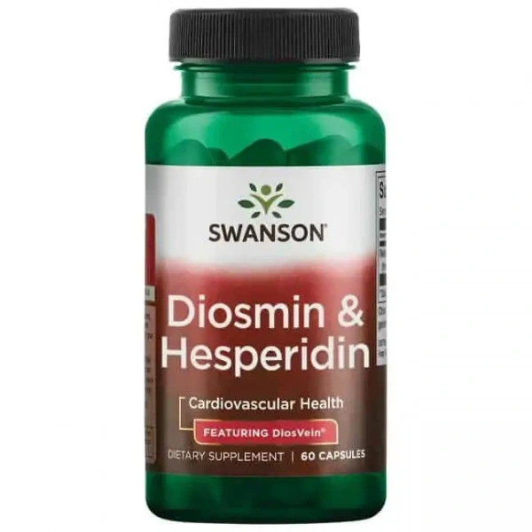 SWANSON Diosmin Hesperidin (Naczynia krwionośne, Lekkie nogi) 60 Kapsułek