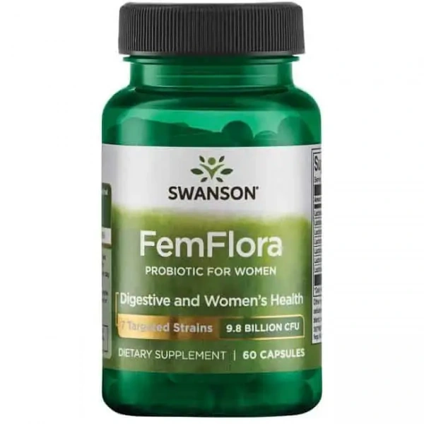 SWANSON FemFlora (Flora bakteryjna Kobiet) 60 Kapsułek