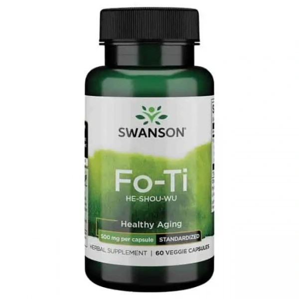 SWANSON Fo-Ti Extract (Anti-Aging) 60 Vegetarian Capsules