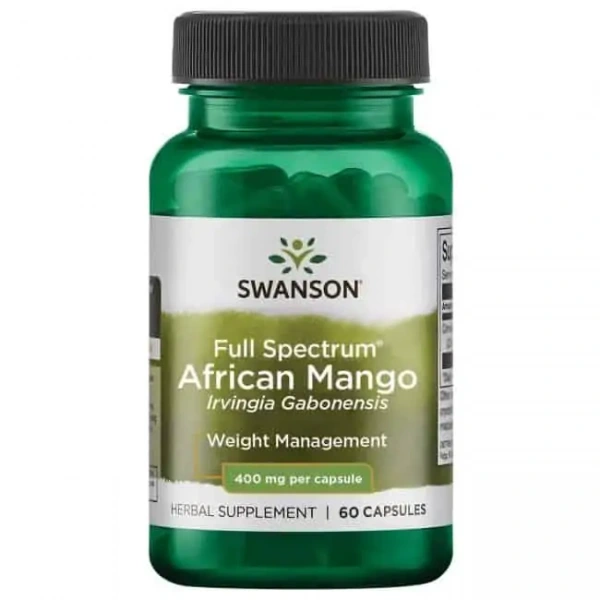 SWANSON Full Spectrum African Mango (Kontrola wagi, Metabolizm) 60 Kapsułek