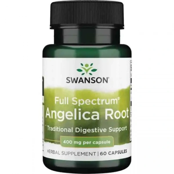 SWANSON Full Spectrum Angelica Root (Tonik zdrowotny) 60 Kapsułek