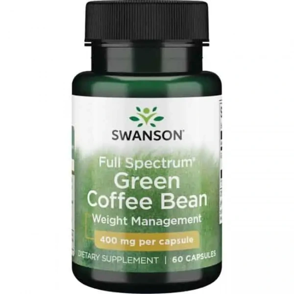 SWANSON Full Spectrum Green Coffee Bean (Zielona kawa) 60 Kapsułek