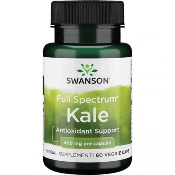 SWANSON Full Spectrum Kale (Jarmuż) 60 Kapsułek wegetariańskich