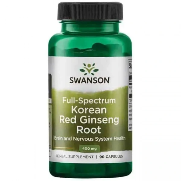 SWANSON Full Spectrum Korean Red Ginseng Root (Ginseng, Adaptogen) 90 capsules