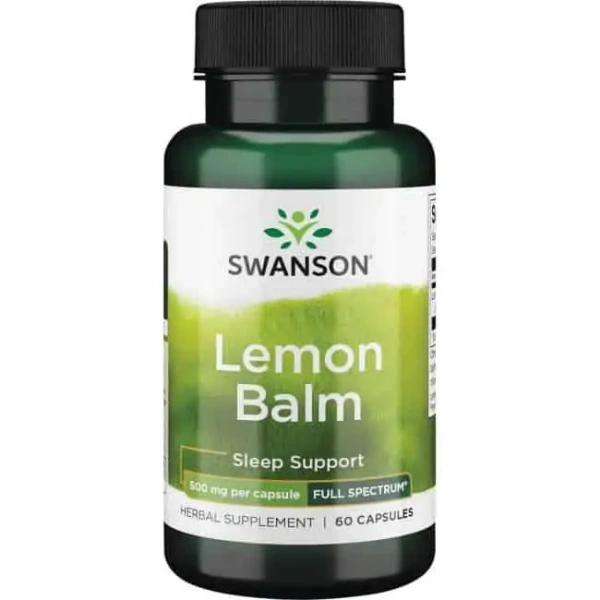 SWANSON Full Spectrum Lemon Balm (Regeneration) 60 Capsules