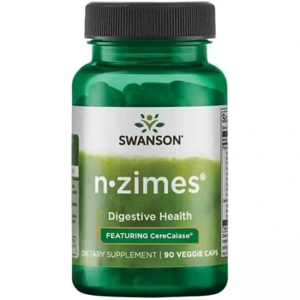 SWANSON Full Spectrum N-Zimes (Enzymy trawienne) 90 Kapsułek wegetariańskich