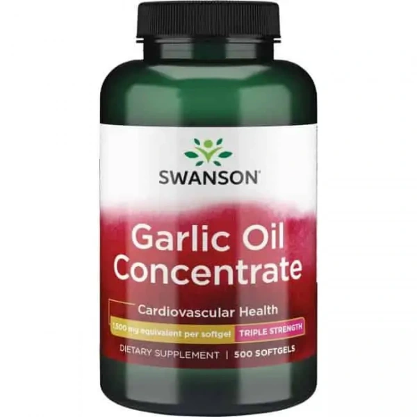 SWANSON Garlic Oil 1500mg (Garlic) 500 Softgels