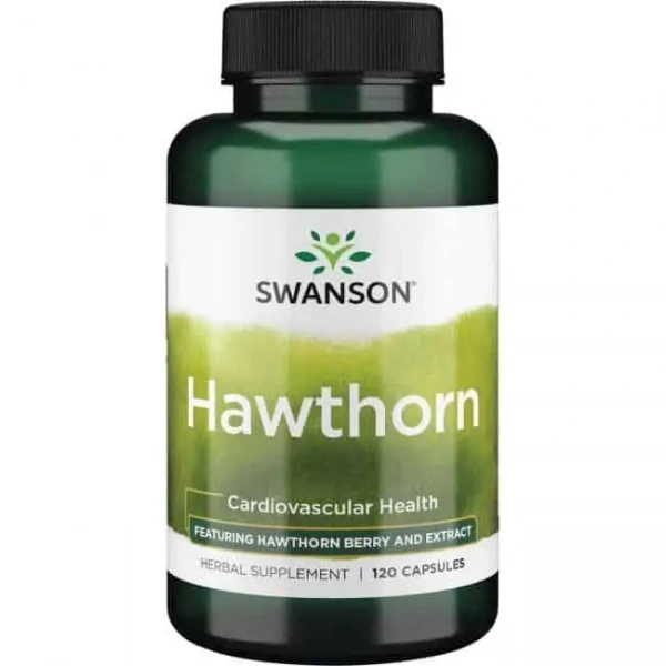 SWANSON Hawthorn Extract (Serce, Układ krwionośny) 120 Kapsułek