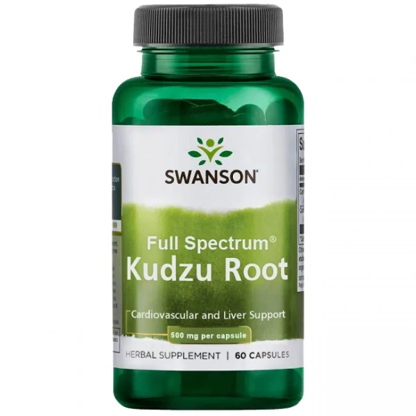 SWANSON Kudzu Root (Cardiovascular and Liver Health) 60 capsules