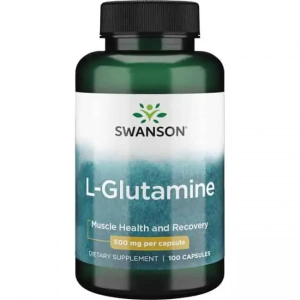 SWANSON L-Glutamine (L-Glutamina) 100 Kapsułek
