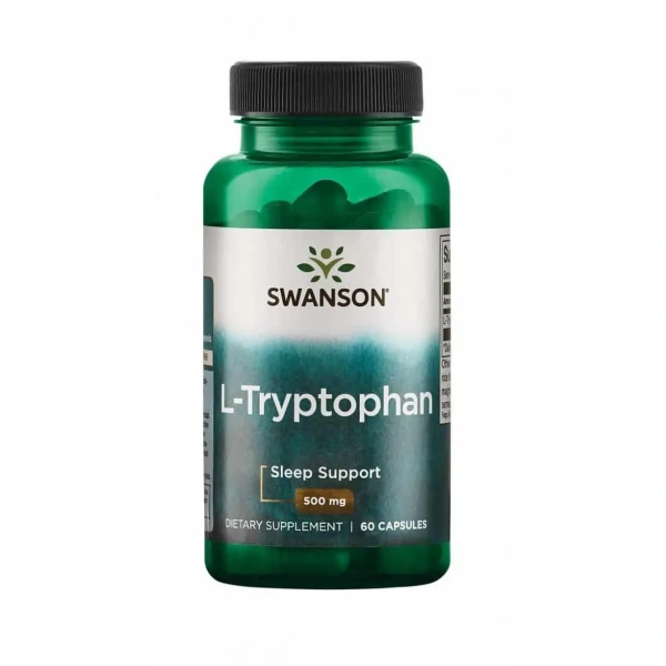 SWANSON L-Tryptophan (L-Tryptofan) 500mg - 60 kapsułek