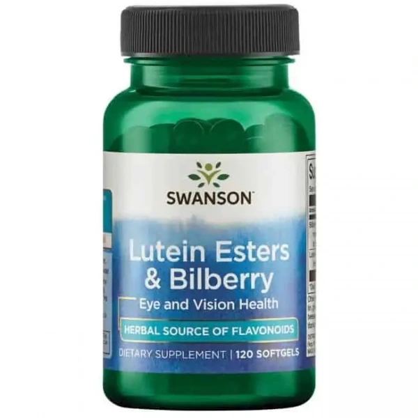 SWANSON Lutein Esters & Blueberry (Eye protection) 120 Softels