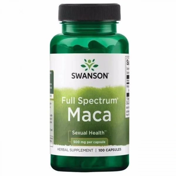 SWANSON Maca 500mg (Sexual Health) - 100 caps